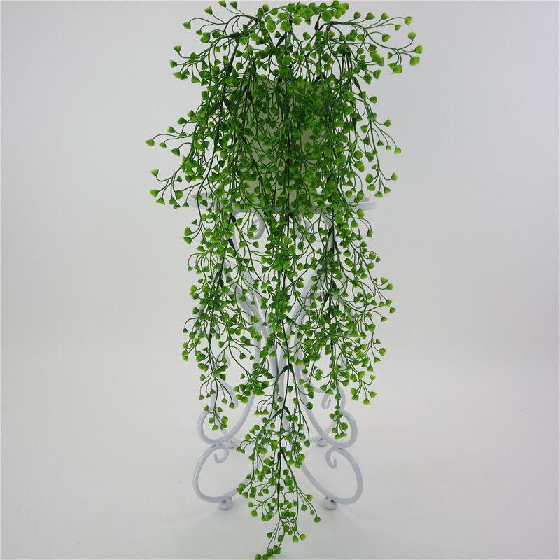 Hanging Fake Artificial Basket Flower Vine Plant Admiralty Wall Outdoor Decor