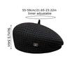 1PC Lightweight Photography Beret Elegance Comfortable Daily Outings Breathable Fashionable Polyester Knitwear Travel