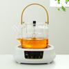 Smart Electric Ceramic Tea Brewer - Compact Kettle for Brewing, Steaming, and Boiling Tea