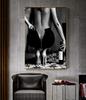 Retro Trendy Newspapers Girl Bar Magazine Cover Aesthetic Poster Print Wall Art Pictures Canvas Painting Living Room Home Decor