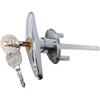 Garage Door Keyed T-handle Lock Kit With 2keys,universal Shed Door Lock T Handle