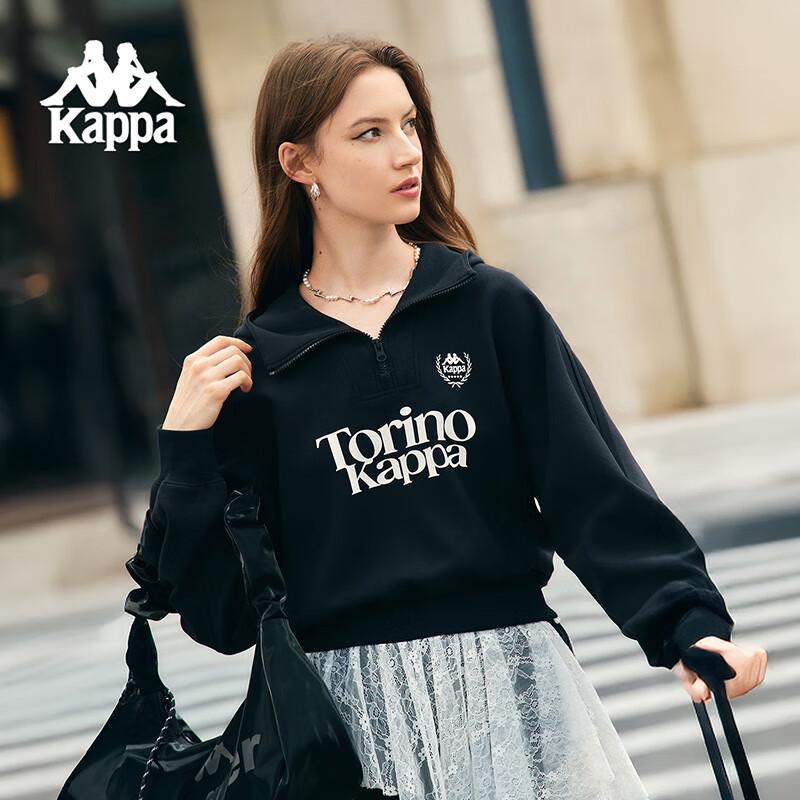 Kappa Women s Waist-Cinching Hooded Sweatshirt M