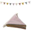 Ghirlande di Festoni di Cotone Bandierine Triangolari Striscioni Pennant Decorazione da Appendere alla Parete per Camera dei Bambini Festa di Compleanno Asilo Nido