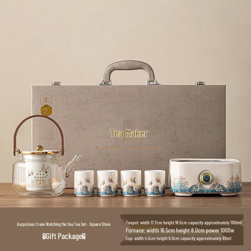 Zhi Nian Hua Stovetop Glass Tea Brewing Gift Set