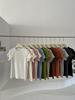 Women's Summer Casual Slimming Short Sleeve Top - Solid Color
