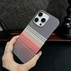 Custodia Magnetica per Telefono per iPhone 12 13 14 15 16 Pro Max Plus Fantasia Kevlar Semi Avvolgente Texture Fibra di Carbonio Opaca Cover Protettiva