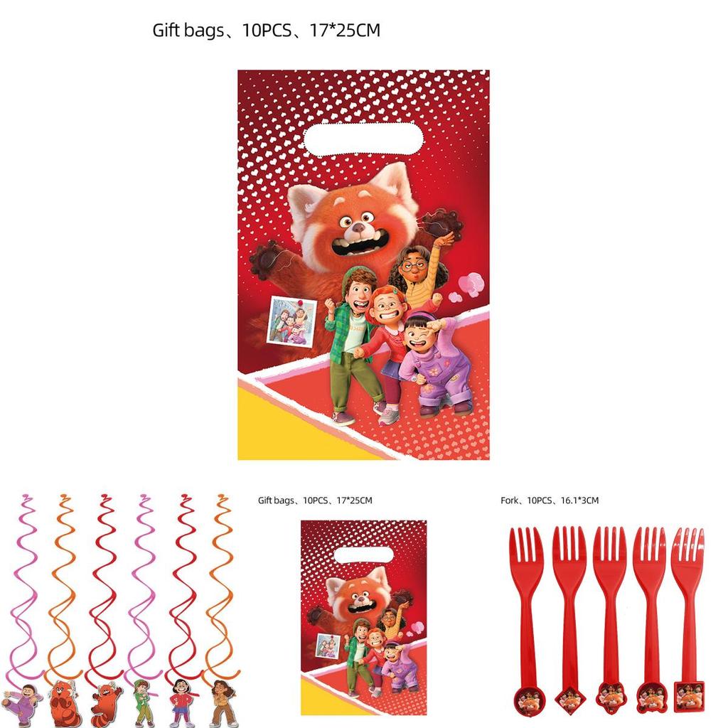 Make Your Child's Birthday Party Extra Special With Turning Red Themed Decorations