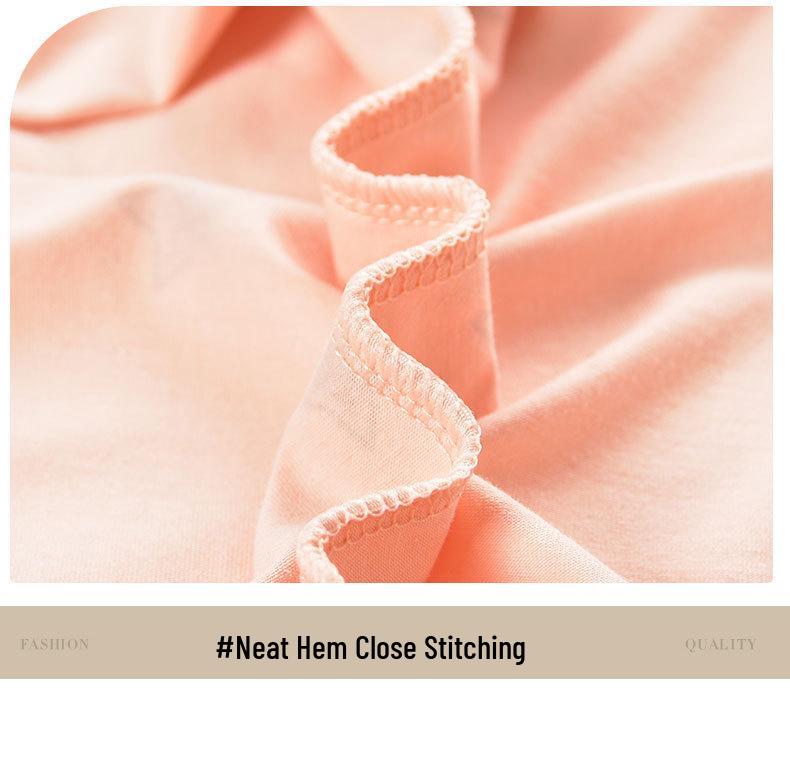 Damen Frühling & Herbst Lycra Baumwolle Pyjama Set - Langärmiger Cardigan & Hose, Schlichte lockere Passform, Jugendlicher Stil.