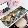 Zhongli Genshin Impact Mauspads Benutzerdefinierte Skins Cartoon Anime Gaming Mauspads Tastatur Mauspads Schreibtischmatten Zubehör Mädchen Schlafzimmer