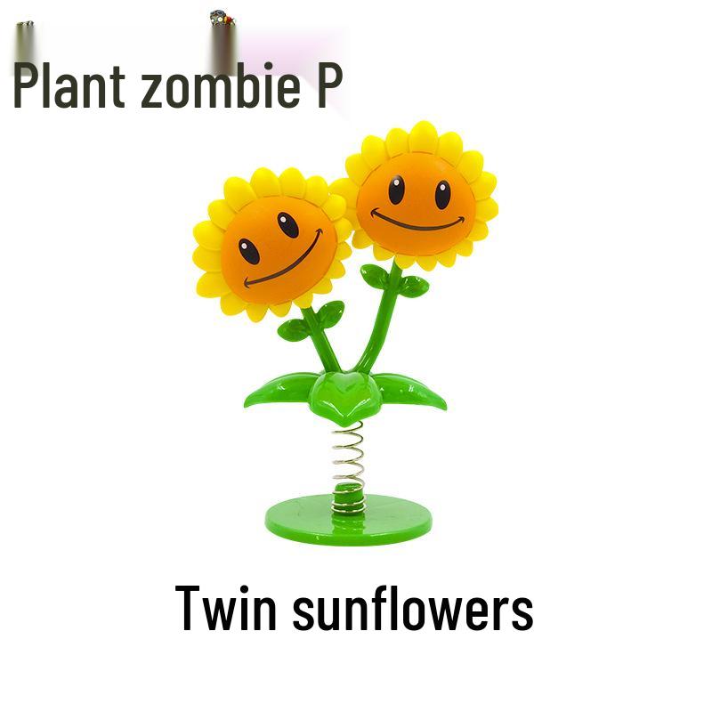 Plants vs. Zombies Toy Set: Machine Bug, Football Gun, Pea Pod, Carnivorous Plant Models