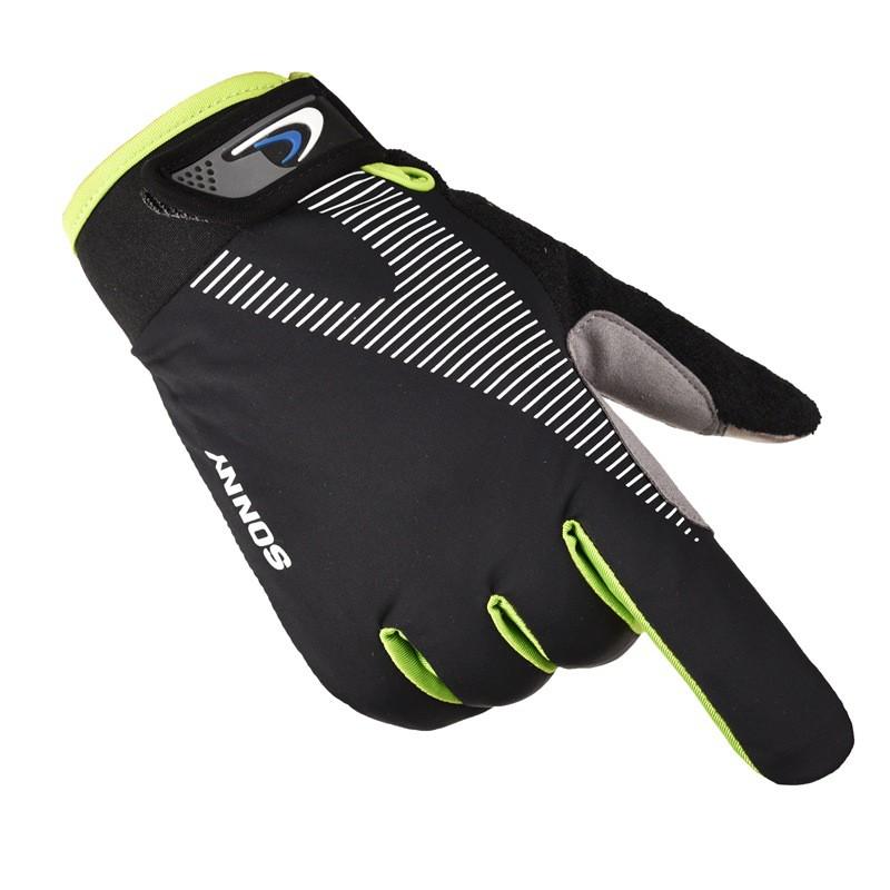 Lightweight Ice Silk Cycling Gloves Men Women Touchscreen Outdoor Hiking Biking Anti-Slip Breathable UV Protection