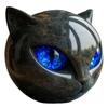 Cat Statues Black Cat Stone Sculpture Luxury Black Cat Stone Sculpture Kitten Keepsake Sculpture Halloween Desktop Decor