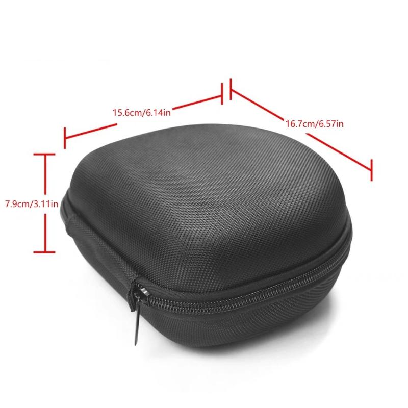 Protective Storage Bag for Dedicated Wireless Headphone Travel Friendly Soft Interior Lining Design