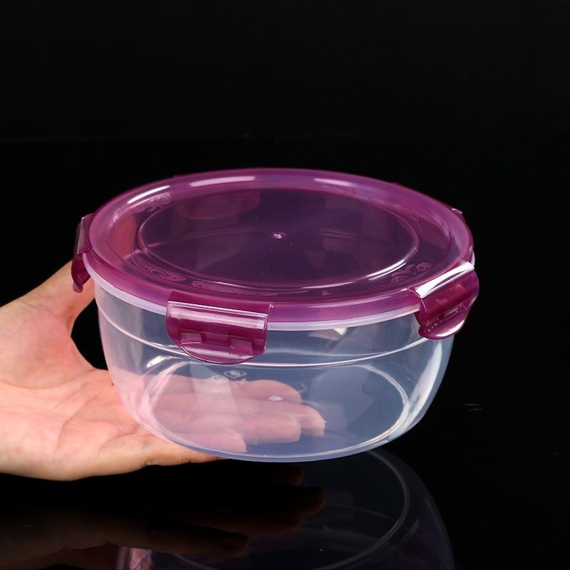 Plastic Refrigerator Storage Containers with Airtight Lids Fits Containers Suitable for Lunch Box, Bento Box, Fruits, Vegetables, Meat, Eggs Organizer