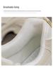 2025 Spring Women's Breathable Mesh Korean Style Thick-Soled Casual Fashion Sneakers