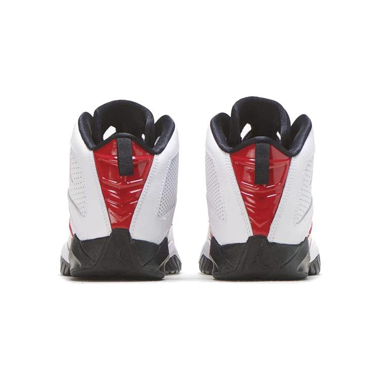 Jordan B'Loyal Mid top Vintage Basketball Shoes White Black Red Children Aged 3 7 Years Old CK1426-106