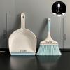 Compact Desk Dustpan and Broom Set for Window and Desktop Cleaning
