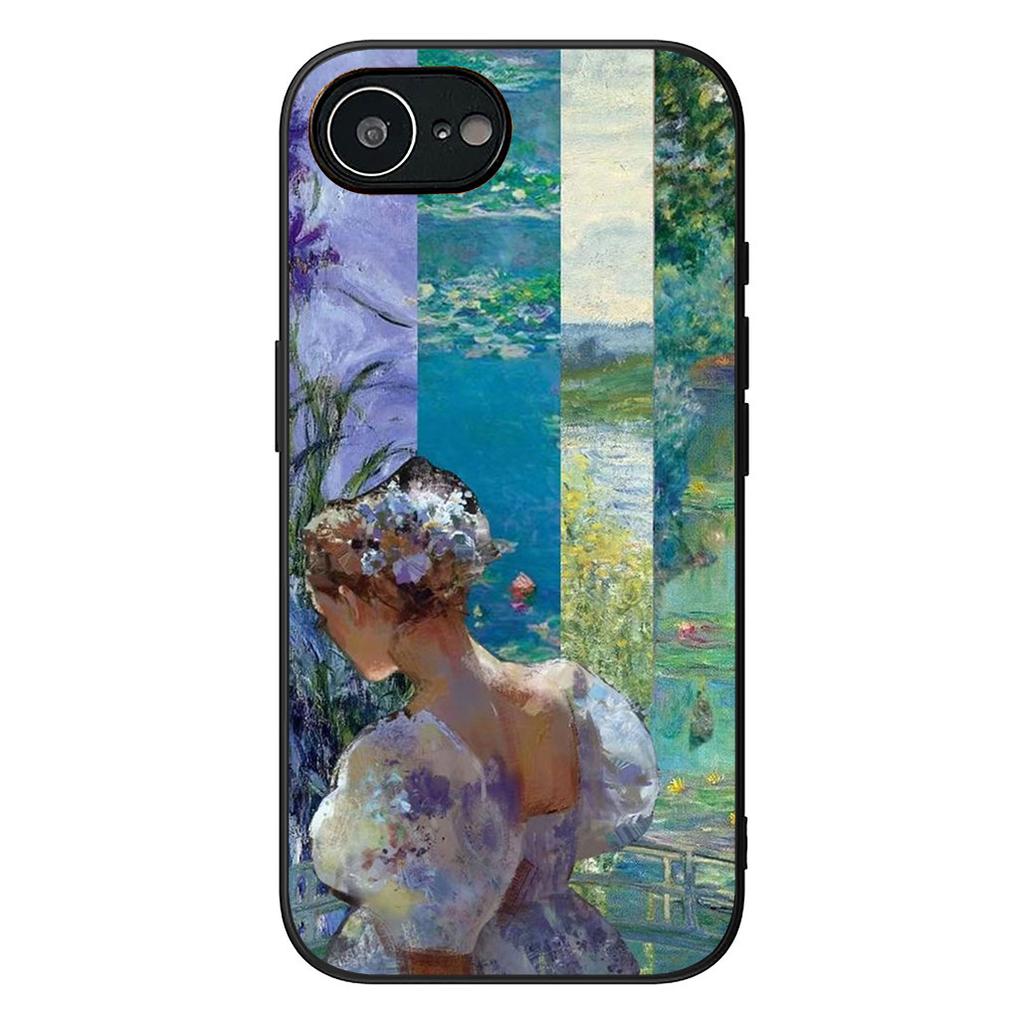 Claude Monet Impressionism Waterlily Cat Phone Cover for Samsung Galaxy S25 Edge S24 S23 FE Plus Ultra A16 A15 A55 A57 5G Case