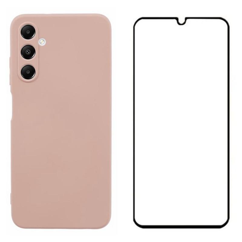 WANLONFENG RB2 Series for Samsung Galaxy A05s 4G Case Soft TPU Phone Cover with Screen Protector