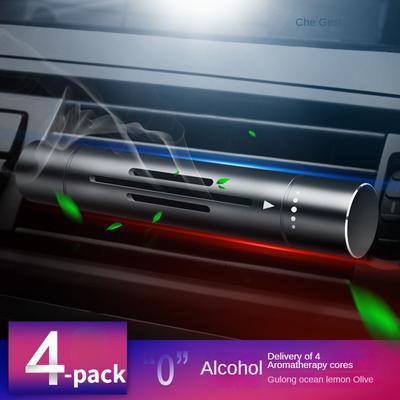4 pièces/ensemble Parfum pour bouche d'aération de voiture Désodorisant de voiture Parfum Arôme Parfums de voiture Accessoires d'intérieur