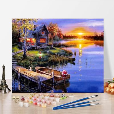 DIY Painting By Numbers Digital Oil Painting Home Decoration Hobbies Numbers Oil Painting Visual Arts Oil Painting Numbers Painting