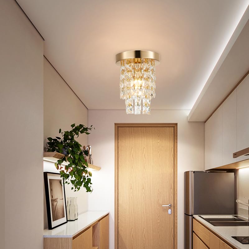 Chikazari Ceiling Light Ceiling European Classic for Living Dining Restaurant - Antique, Stylish, Retro, Glass, Crystal, Chandelier, Lighting,
