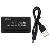 USB 2.0 Card Adapter Card Reader/TF/CF/XD/MS MMC Memory Card Reader