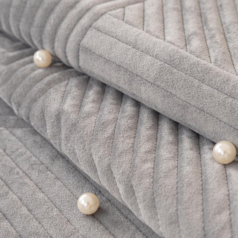 Non-SlipThicken Plush Sofa Cushion Mat Modern Simplicity Sofa Towel Home Couch Winter Milk Plush Sofa Cover for Living Room