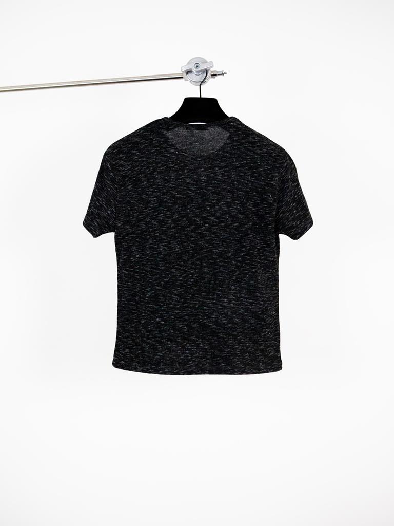 GOZER Slim Knit-Jersey T_Black