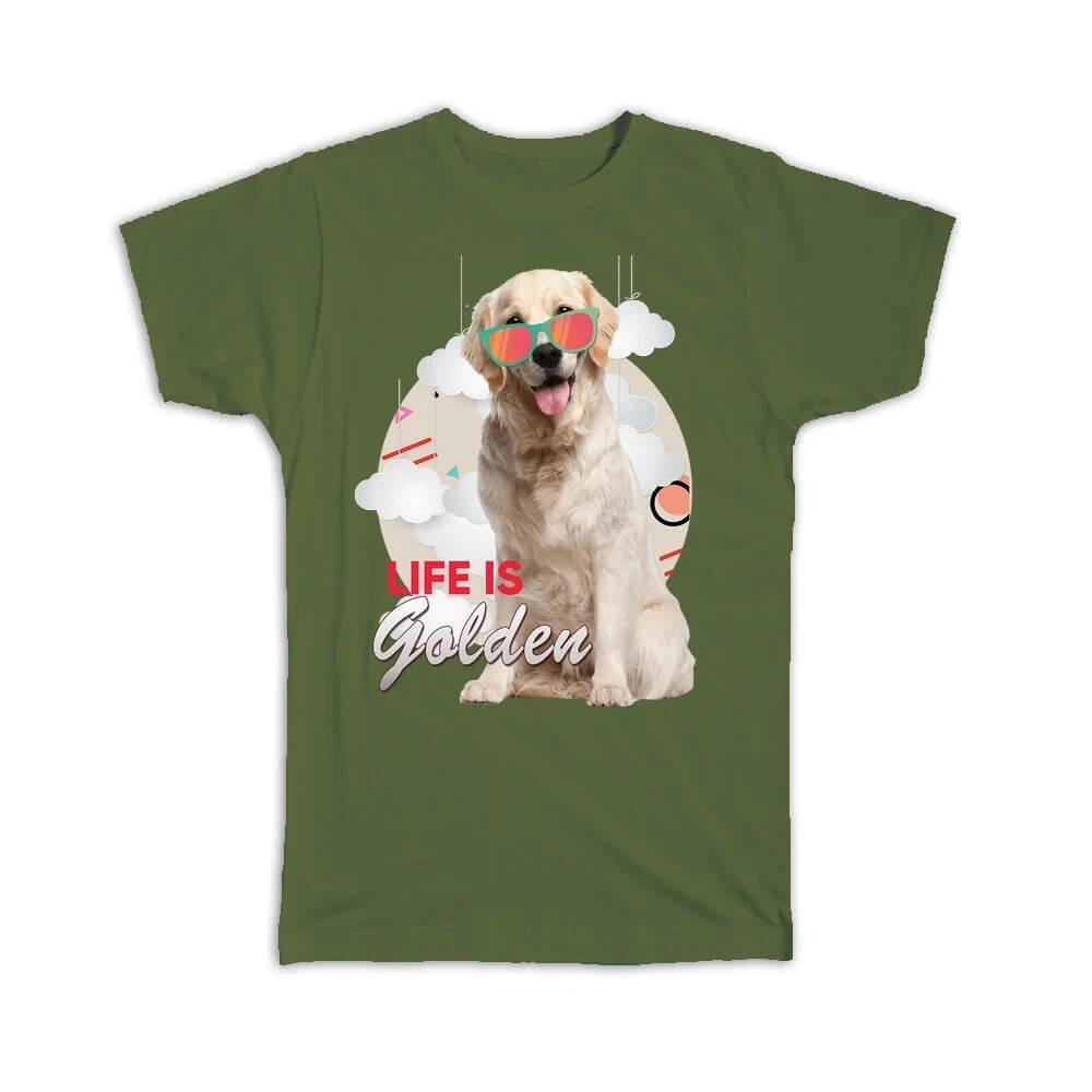 

Gift T-Shirt : Labrador Dog Animal Pet Summer Beach Sunglasses Clouds Sand Cute L