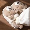 Bag Heel Cotton Slippers Women's Winter Cartoon Plush Cute Wool Slippers Men's Home Household Wool Cotton Shoes Men's Wholesale