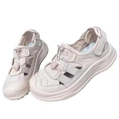 Sandales de Sport Femme 2024 Nouvelles Sandales à Plateforme Creuses Respirantes pour Femme Extérieur Décontracté Confortable Antidérapant Chaussures de Marque Féminine