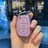3 Buttons Shell For Hyundai Santa Fe Ix35 Ix25 I10 I30 I40 Rena Sonata Elantra Creta Tucson Fob Holder Tpu Car Key Case Cover