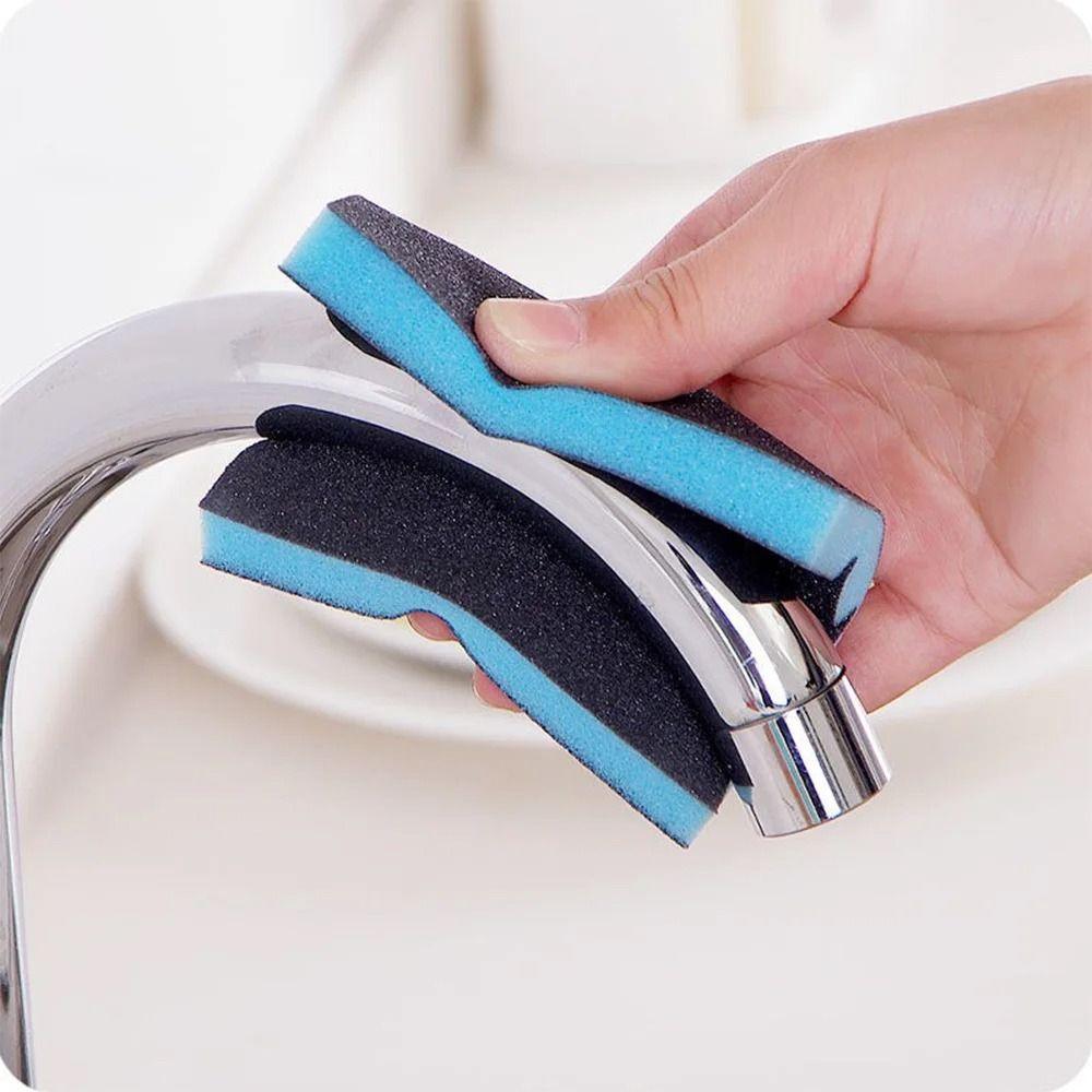 5pcs 60-320 Grit Polishing Sponge Double-sided Abrasive Tools Sanding Sponge  Furniture