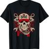 NEW LIMITED Vintage Mechanic Skull and Wrench Design T Shirt Size S 3XL