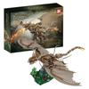 MOC Magic Animal Mountain Dragon 886PCS Building Blocks DIY Creative Magical Model Kit Toy Gift for Children
