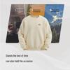 Hodo Men's Heavyweight Long-Sleeve Round Neck Sweatshirt