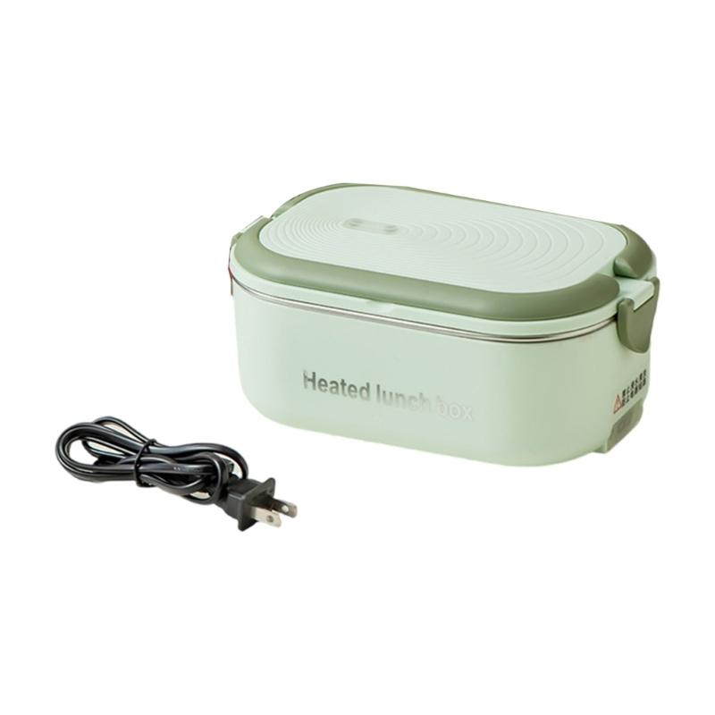 

Heating 304 Food Container Leakproof Compartmentalized Design For Commuters Camping зелёный