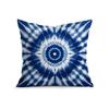 Indigo Mandala Tie Dyeing Cushions Pillowcase Printed Polyester 45X45Cm Throw Pillow Cover Decorative Sofa Cushion Pillowslip