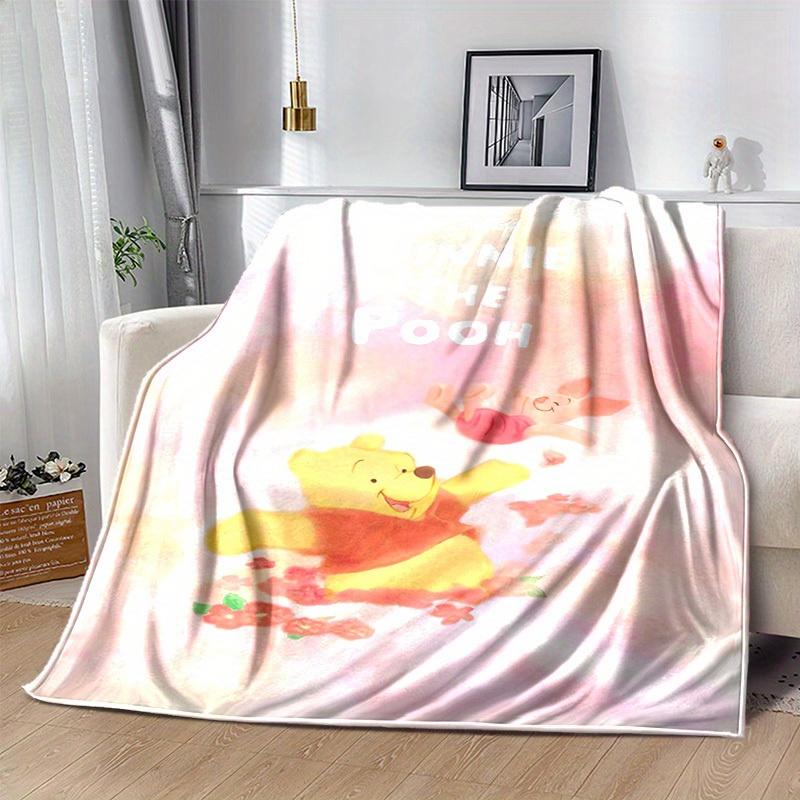 1pc, Disney Winnie The Pooh Throw Blanket Soft & Cozy Blanket for Friends Perfect Gift for Birthday, Christmas, Valentine's Day Ideal