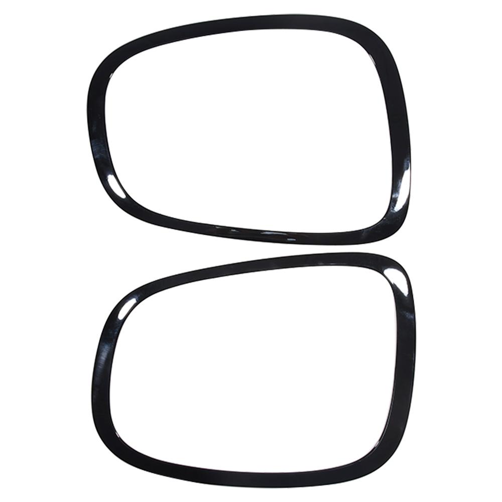 

For Mini For Cooper F55 F56 F57 2014+ Rear Frame Lamp Cover Finish Auto Parts 51712285495 51712285496 Tail Light Surround Trim чорний