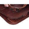 Neue Leder Umhängetasche Leder Laptoptasche Computer Umhängetasche Aktentasche Unisex Tasche