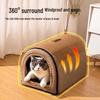 Detachable Washable Enclosed Cat Tent – Cozy All-Season Bed