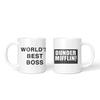 Caneca 330ml 11oz melhor chefe do mundo caneca melhor marido