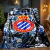 Football Espanyol Design Blanket Lightweight Ideal Bedding Blanket Perfect for Travel, Camping, Living Rooms, Offices, Sofas, Fan Christmas Gift