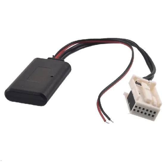 For Peugeot 308 407 4007 607 For Citroen Berlingo 12Pin Bluetooth Module Wireless Car Radio Stereo Music Aux Cable Adapter RD4