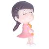 Grey Mini Resin Human Figurines  Garden Micro Landscape Arrangement