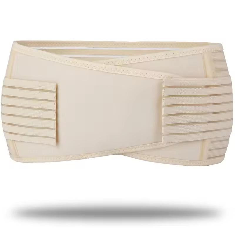 

Postpartum Waist Cincher: European & American Style Slimming Abdominal Binder One Size бежевий