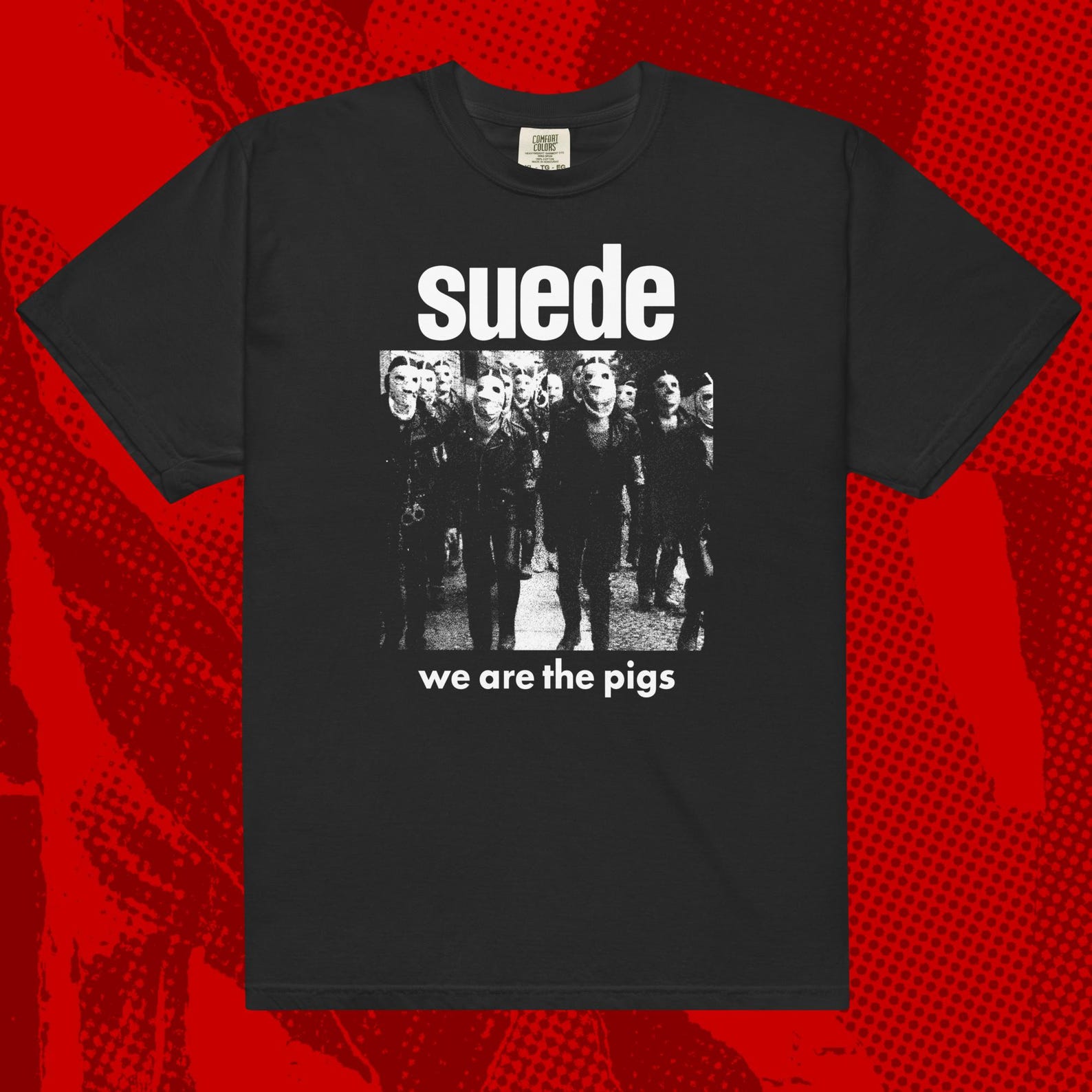 Suede Pigs Shirt | Britpop Pulp Manic Street Preachers Blur Placebo L
