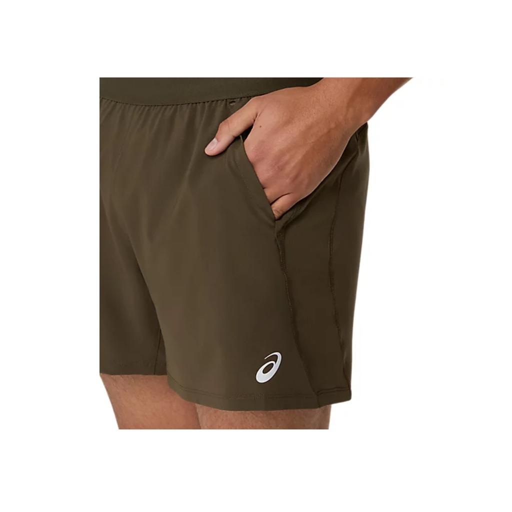Asics Road Actibreeze Comfortable Fashionable Simple Versatile Sports Shorts Men Shorts 2011D247-200
